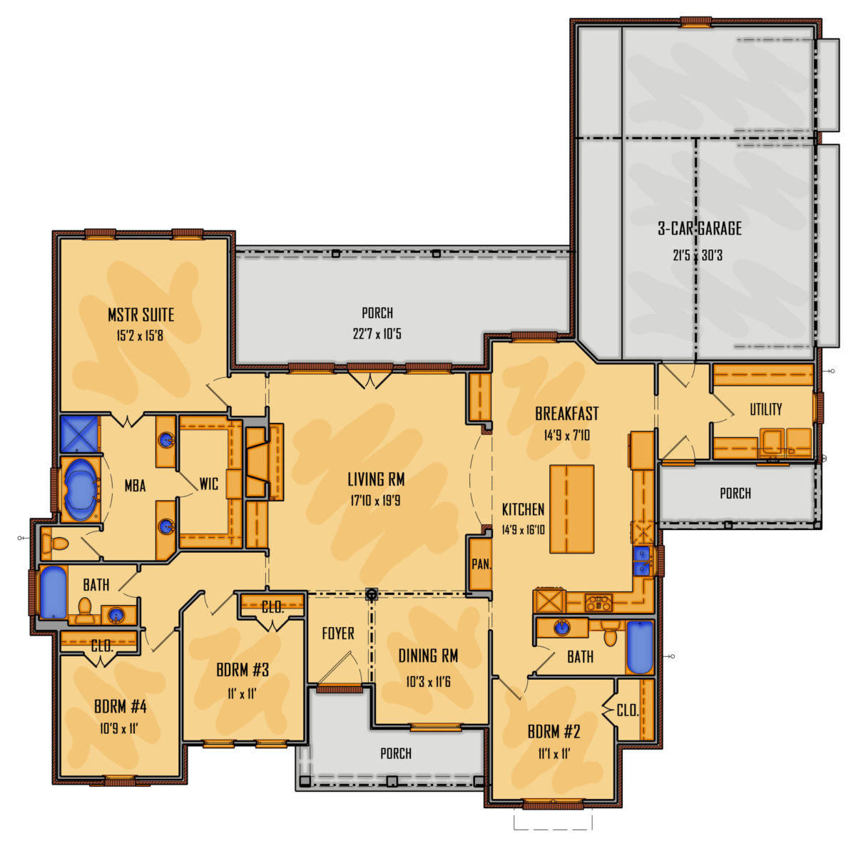 16-18 floor plan