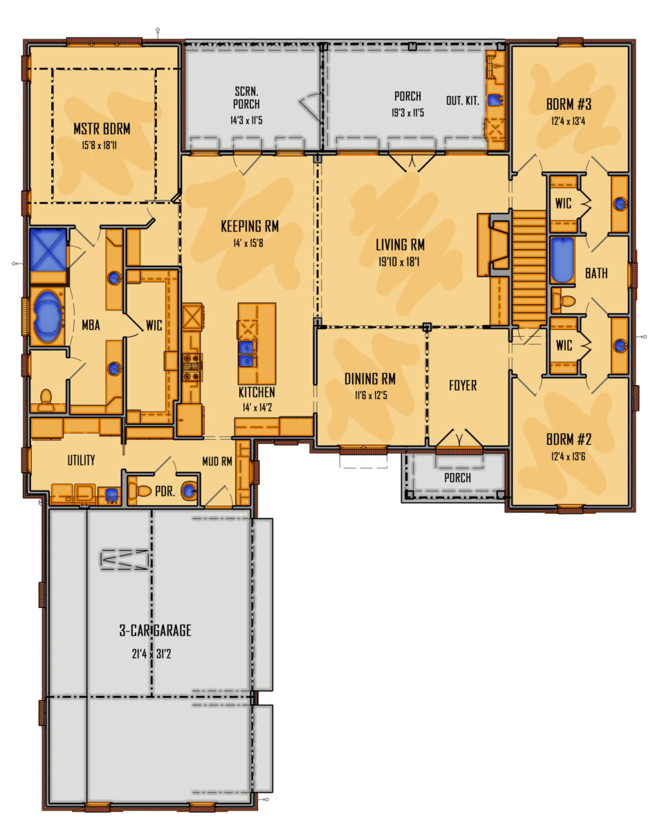 floor plan 1st floor 180-17