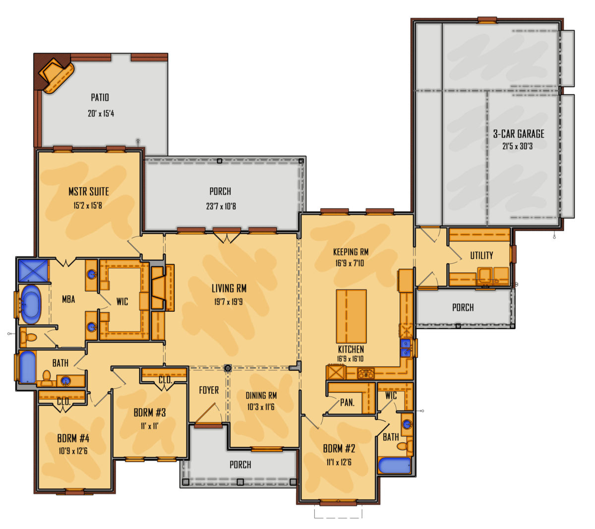 floor plan for 209-18