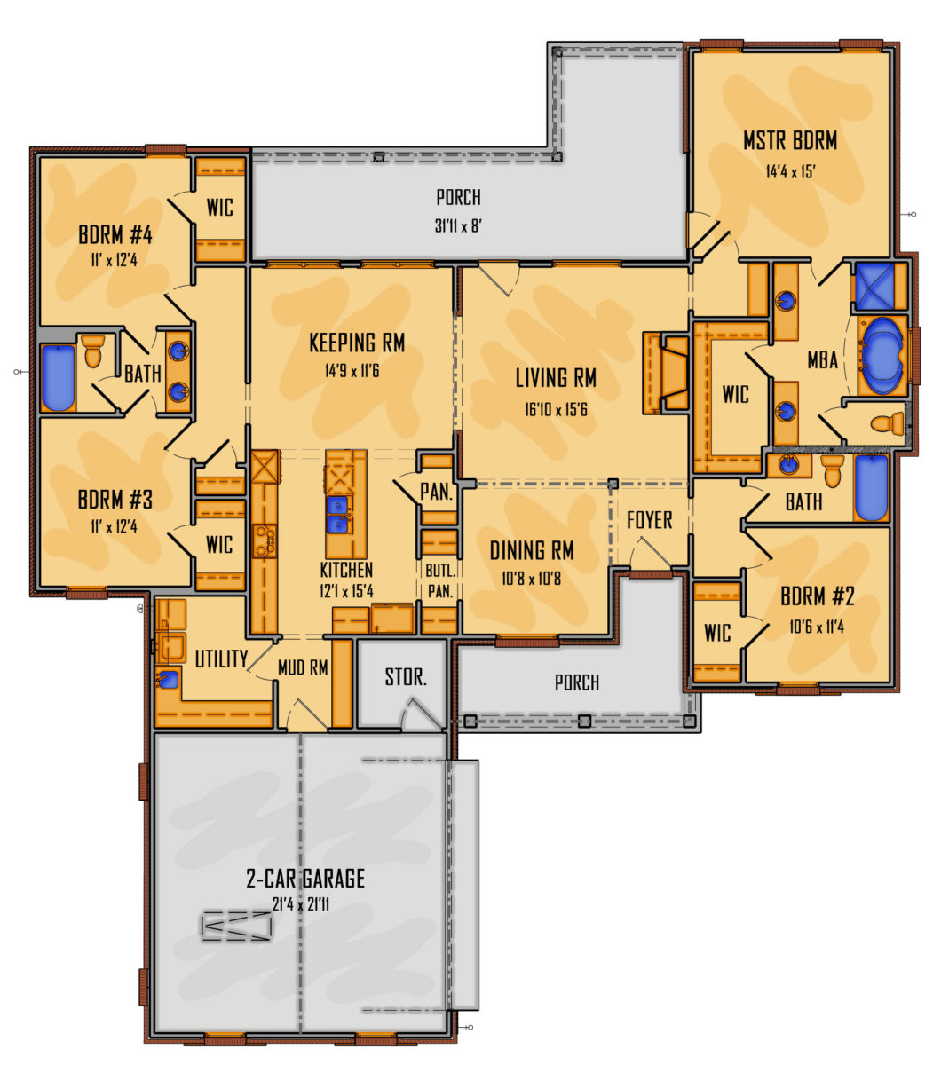 floor plan of 35-18